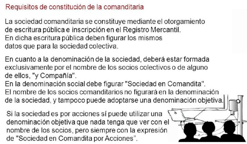 22 CONSTITUCION COMANDITARIA